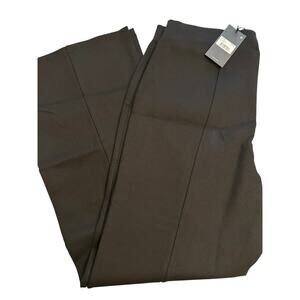 GSTQ Super High Rise Women Flare - Leg Ankle Pants Color Black Size 24/7 NWT